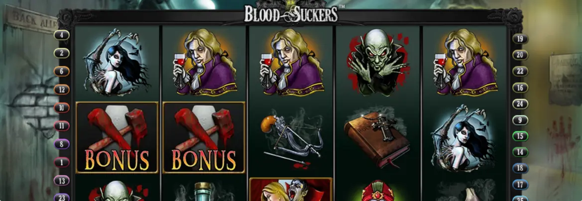 Canadian slot game Blood Suckers for real money