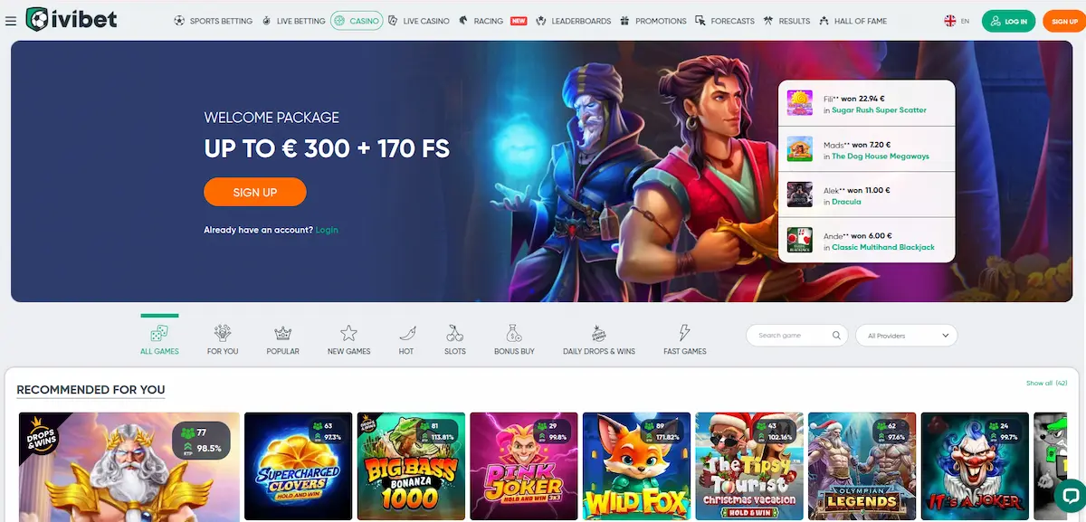 Ivibet casino review